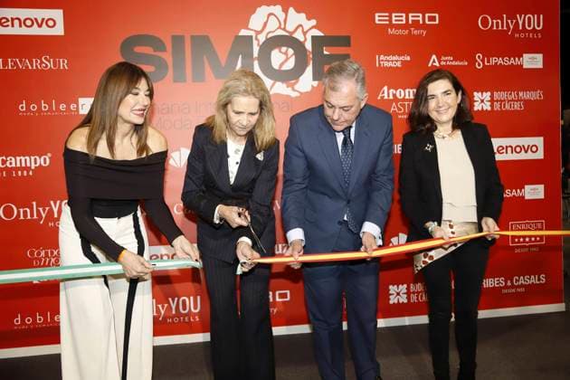 Infanta Elena and Raquel Revuelta attending Simof 2026 in Sevilla on Thursday, 29 January 2026. Cordon Press 