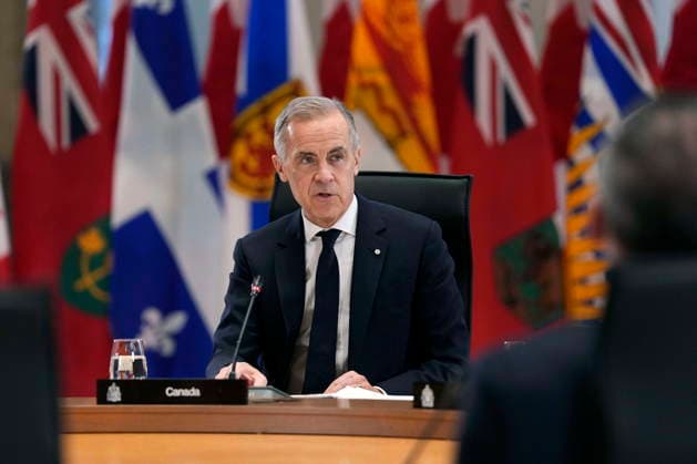 January 29, 2026, Ottawa, On, CAN: Prime Minister Mark Carney speaks at a First Ministers Meeting with premiers in Ottawa on Thursday, Jan. 29, 2026. Ottawa CAN  - ZUMAc35_ 20260129_zaf_c35_008 Copyright: xJustinxTangx