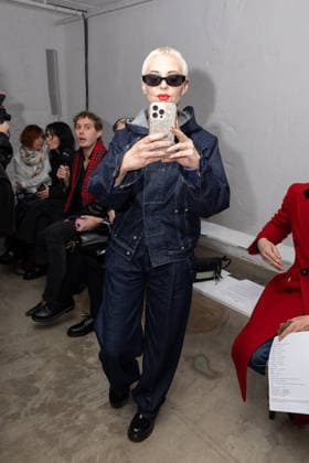 Rose McGowan at the Front Row of the Charlie Le Mindu Haute Couture Spring Summer 2026 during Paris Fashion Week PFW on 29th January 2026 Jeremy Melloul Bestimage Celebrities at Charlie Le Mindu Haute Couture Spring summer 2026 during Paris Fashion Week on 29th January 2026 Paris France  Copyright: xJeremyxMelloulx xBestimagexJeremyxMelloulx xBestimagex