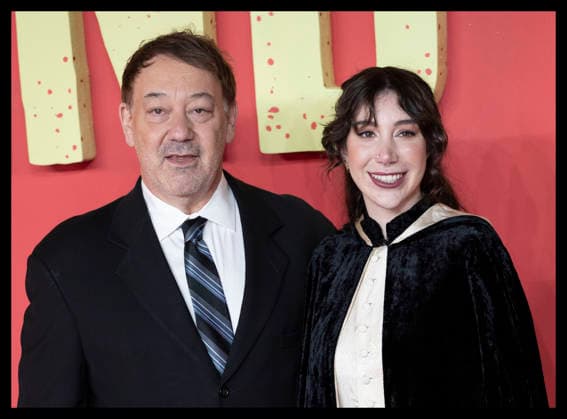 . 29 01 2026. London, United Kingdom. Director Sam Raimi and daughter the actress Emma Raimi at the Send Help premiere in London.  xStephenxLockx xi-Imagesx IIM-26535-0033