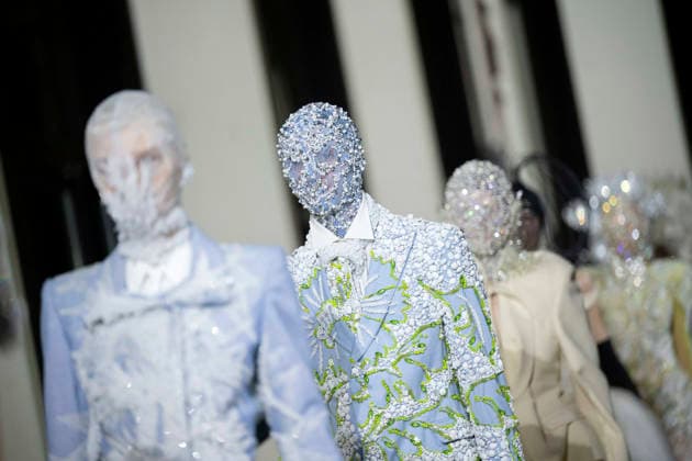 PFW Germanier runway EB A model presents a creation for Germanier for the Women s Haute Couture Spring Summer 2026 collection fashion show as part of the Paris Haute Couture Fashion Week, in Paris, on January 29, 2026. Photo by Eliot Blondet ABACAPRESS.COM Paris France France  Copyright: xBlondetxEliot ABACAx