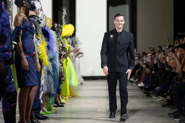 PFW Germanier front row EB Designer Kevin Germanier during the Women s Haute Couture Spring Summer 2026 collection fashion show as part of the Paris Haute Couture Fashion Week, in Paris, on January 29, 2026. Photo by Eliot Blondet ABACAPRESS.COM Paris France France  Copyright: xBlondetxEliot ABACAx