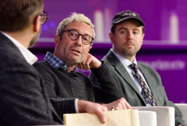 January 29, 2026, Ottawa, On, Canada: Jacob Tierney, left, and Brendan Brady, co-creators of the TV series Heated Rivalry , speak at the Prime Time screen and media industry conference in Ottawa, on Thursday, January 29, 2026. Ottawa Canada  - ZUMAc35_ 20260129_zaf_c35_087 Copyright: xPatrickxDoylex