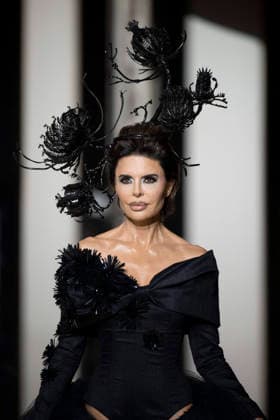 PFW Germanier runway EB A model presents a creation for Germanier for the Women s Haute Couture Spring Summer 2026 collection fashion show as part of the Paris Haute Couture Fashion Week, in Paris, on January 29, 2026. Photo by Eliot Blondet ABACAPRESS.COM Paris France France  Copyright: xBlondetxEliot ABACAx