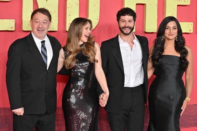 Sam Raimi, Rachel McAdams, Dylan O Brien and Zainab Azizi attends Send Help UK Premiere at Odeon Luxe Leicester Square in London, England. UK. Thursday 29th January 2026 Copyright: xJamesxWarrenx _COZQS~H