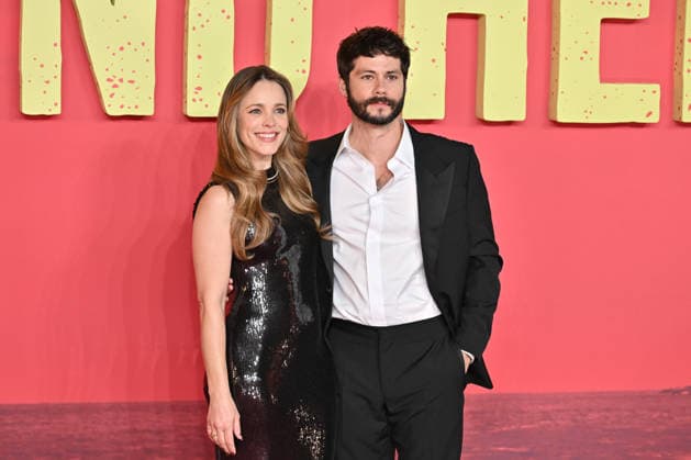 Rachel McAdams and Dylan O Brien attends Send Help UK Premiere at Odeon Luxe Leicester Square in London, England. UK. Thursday 29th January 2026 Copyright: xJamesxWarrenx _DIYJW~5