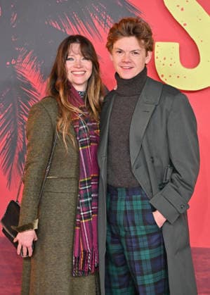 Talulah Riley and Thomas Brodie-Sangster attends Send Help UK Premiere at Odeon Luxe Leicester Square in London, England. UK. Thursday 29th January 2026 Copyright: xJamesxWarrenx _C50JD~Q