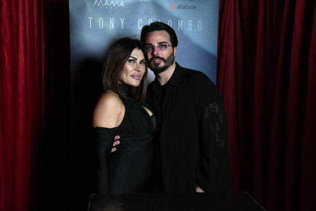 Naples 01 29 2026 Presentation of Tony Colombo s new album Predestinato In the photo: Tony Colombo with his wife Tina Rispoli  Copyright: xRobertoxJandolix xipa-agency.netx xRobertoxJandolix IPA_Agency_IPA70724011
