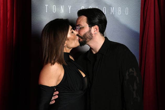 Naples 01 29 2026 Presentation of Tony Colombo s new album Predestinato In the photo: Tony Colombo with his wife Tina Rispoli  Copyright: xRobertoxJandolix xipa-agency.netx xRobertoxJandolix IPA_Agency_IPA70724023