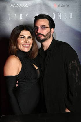 Naples 01 29 2026 Presentation of Tony Colombo s new album Predestinato In the photo: Tony Colombo with his wife Tina Rispoli  Copyright: xRobertoxJandolix xipa-agency.netx xRobertoxJandolix IPA_Agency_IPA70724025