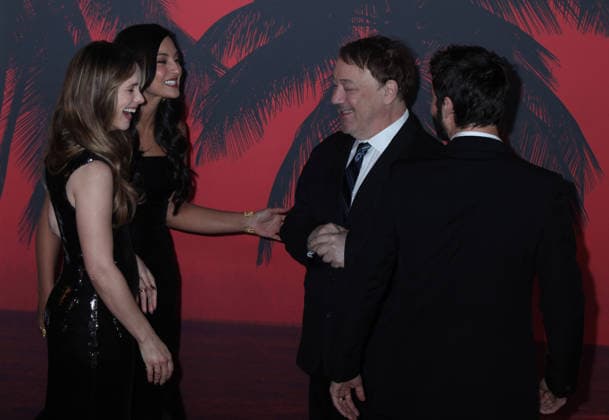 Send Help premiere London, UK. Sam Raimi with Rachel McAdams, Zainab Azizi and Dylan O™Brien at the premiere of Send Help. Odeon Luxe. 29th January 2026. LMK11-S290126-001 Steve Bealing Landmark Media 
