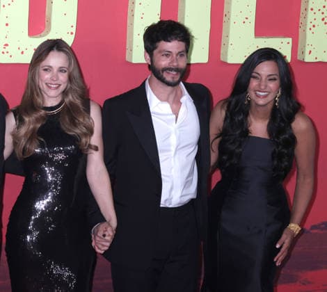 Send Help premiere London, UK. Rachel McAdams, Zainab Azizi and Dylan O™Brien at the premiere of Send Help. Odeon Luxe. 29th January 2026. LMK11-S290126-001 Steve Bealing Landmark Media 