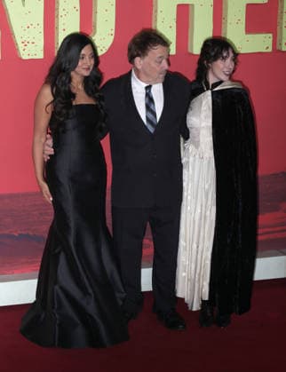 Send Help premiere London, UK. Sam Raimi with Zainab Azizi and Emma Raimi (right) at the premiere of Send Help. Odeon Luxe. 29th January 2026. LMK11-S290126-001 Steve Bealing Landmark Media 