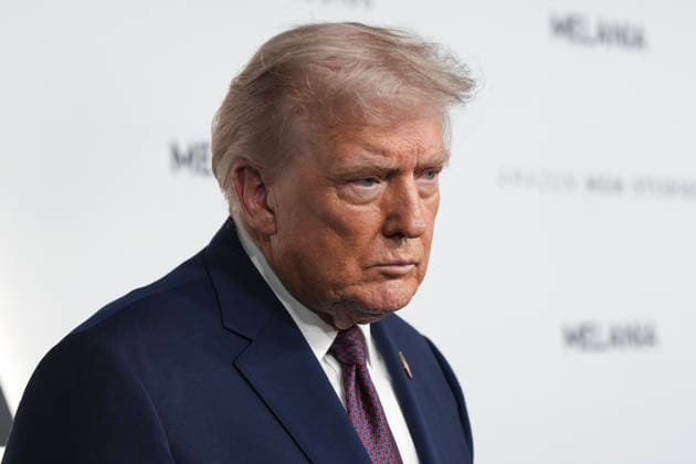 US President Donald Trump attends the premiere of his wife Melania Trump s film at the Kennedy Center in Washington, USA, 29 January 2026. Melania Trump launches her film at the Kennedy Center in Washington !ACHTUNG: NUR REDAKTIONELLE NUTZUNG!  Copyright: xOctavioxGuzmánx AME9658 20260130-55019223952_1