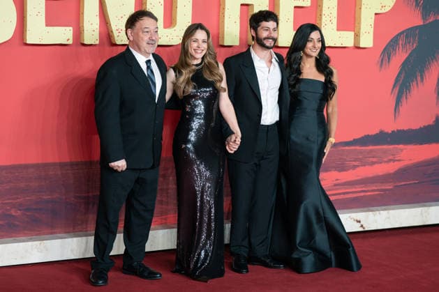 Send Help UK Premiere in London - 29 Jan 2026 (L-R) Sam Raimi, Rachel McAdams, Dylan O Brien and Zainab Azizi attend the Send Help UK premiere at Odeon Luxe Leicester Square. London United Kingdom Copyright: xLounisxTiarx xSOPAxImagesx _DSC4823