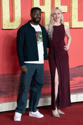 Send Help UK Premiere in London - 29 Jan 2026 Ross Garshong and Ellie Buckley attend the Send Help UK premiere at Odeon Luxe Leicester Square. London United Kingdom Copyright: xLounisxTiarx xSOPAxImagesx _DSC4586