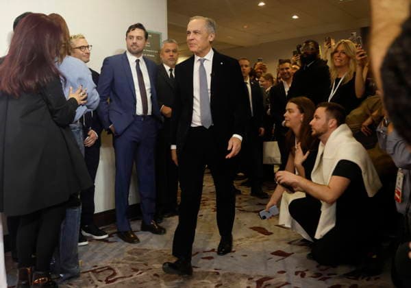 January 29, 2026, Ottawa, On, Canada: Prime Minister Mark Carney arrives at the Prime Time screen and media industry conference gala in Ottawa, on Thursday, January 29, 2026. Ottawa Canada  - ZUMAc35_ 20260129_zaf_c35_184 Copyright: xPatrickxDoylex