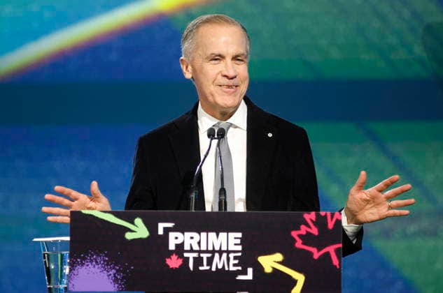 January 29, 2026, Ottawa, On, Canada: Prime Minister Mark Carney speaks at the Prime Time screen and media industry conference gala in Ottawa, on Thursday, January 29, 2026. Ottawa Canada  - ZUMAc35_ 20260129_zaf_c35_198 Copyright: xPatrickxDoylex