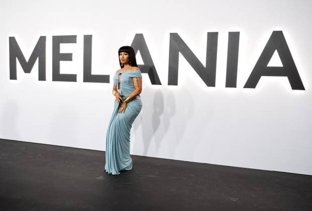 WASHINGTON, DC - JANUARY 29: Nicki Minaj at Amazon MGM s Melania World Premiere at The Trump Kennedy Center on January 29, 2026 in Washington, DC Copyright: xAdMediax xMediaPunchx