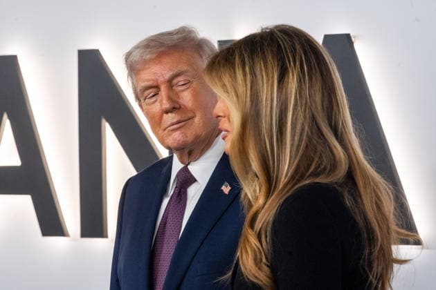WASHINGTON, DC - JANUARY 29: First Lady Melania Trump & President Donald Trump at Amazon MGM s Melania World Premiere at The Trump Kennedy Center on January 29, 2026 in Washington, DC Credit: AdMedia USA - ZUMAa123 20260129_zaa_a123_138 Copyright: xThompsonx
