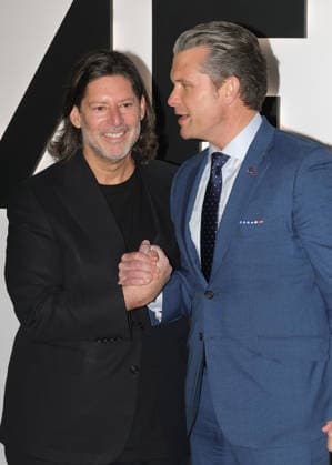 WASHINGTON, D.C. - JANUARY 29: Marc Beckman and Pete Hegseth at the world premiere of Amazon MGM Studios™ film, Melania on January 29, 2026 at the Trump-Kennedy Center in Washington, D.C. Copyright: xmpi34x