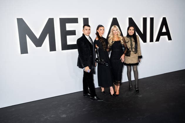 WASHINGTON, DC JANUARY 29 Nicola Verses Skye Hankey at Amazon MGM s Melania World Premiere at The Trump Kennedy Center on January 29, 2026 in Washington, DC Credit Thompson AdMedia 452619 2026 01 29  Copyright: xAdMediax STAR_452619_114