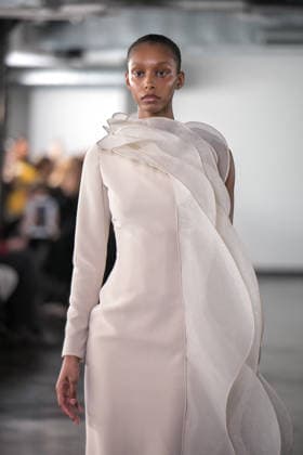 PFW - Rami Al Ali Runway A model walks the runway at the Rami Al Ali Haute Couture Spring Summer 2026 show, as part of Paris Fashion Week in Paris, France on January 29th, 2026. Rami Al Ali is the first Syrian fashion designer to present a collection ‘officially’ at the Paris Haute Couture week. Photo by Ammar Abd Rabbo ABACAPRESS.COM Paris France  Copyright: xAbdxRabboxAmmar ABACAx
