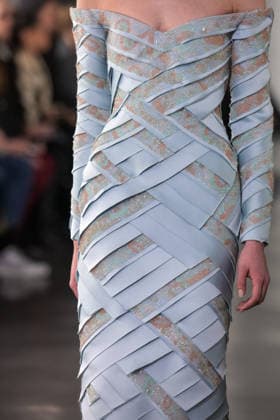 PFW - Rami Al Ali Runway A model walks the runway at the Rami Al Ali Haute Couture Spring Summer 2026 show, as part of Paris Fashion Week in Paris, France on January 29th, 2026. Rami Al Ali is the first Syrian fashion designer to present a collection ‘officially’ at the Paris Haute Couture week. Photo by Ammar Abd Rabbo ABACAPRESS.COM Paris France  Copyright: xAbdxRabboxAmmar ABACAx