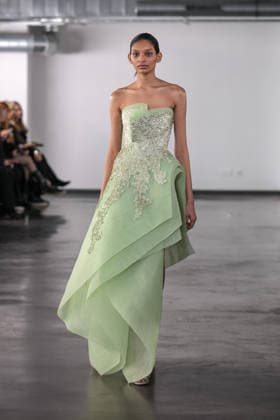 PFW - Rami Al Ali Runway A model walks the runway at the Rami Al Ali Haute Couture Spring Summer 2026 show, as part of Paris Fashion Week in Paris, France on January 29th, 2026. Rami Al Ali is the first Syrian fashion designer to present a collection ‘officially’ at the Paris Haute Couture week. Photo by Ammar Abd Rabbo ABACAPRESS.COM Paris France  Copyright: xAbdxRabboxAmmar ABACAx