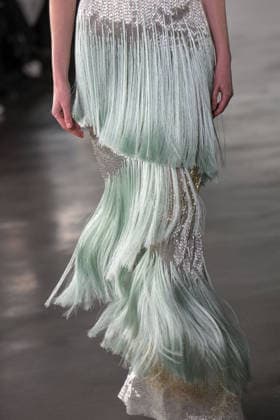 PFW - Rami Al Ali Runway A model walks the runway at the Rami Al Ali Haute Couture Spring Summer 2026 show, as part of Paris Fashion Week in Paris, France on January 29th, 2026. Rami Al Ali is the first Syrian fashion designer to present a collection ‘officially’ at the Paris Haute Couture week. Photo by Ammar Abd Rabbo ABACAPRESS.COM Paris France  Copyright: xAbdxRabboxAmmar ABACAx