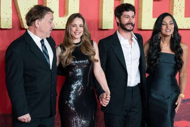 Send Help UK Premiere - London (L-R) Sam Raimi, Rachel McAdams, Dylan O Brien and Zainab Azizi attending the UK premiere of Send Help in London, United Kingdom on January 29, 2026 Photo by Tiar Lounisy ABACAPRESS.COM London United Kingdom  Copyright: xLounisPhotography ABACAx