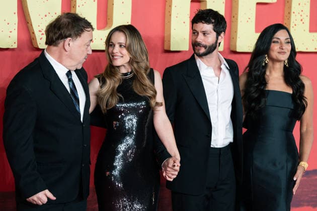Send Help UK Premiere - London (L-R) Sam Raimi, Rachel McAdams, Dylan O Brien and Zainab Azizi attending the UK premiere of Send Help in London, United Kingdom on January 29, 2026 Photo by Tiar Lounisy ABACAPRESS.COM London United Kingdom  Copyright: xLounisPhotography ABACAx