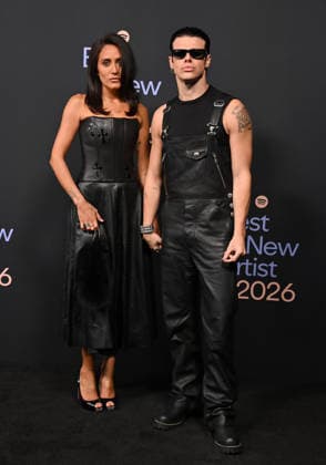 Spotify™s 2026 Best New Artist Party Jessie Jo Stark and Yungblud arriving to Spotify™s 2026 Best New Artist Party held at The Lot on January 29, 2026 in Los Angeles, Ca. Los Angeles The Lot California USA Copyright: xTammiexArroyox xAFF-USA.comx