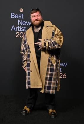 Spotify™s 2026 Best New Artist Party Teddy Swims arriving to Spotify™s 2026 Best New Artist Party held at The Lot on January 29, 2026 in Los Angeles, Ca. Los Angeles The Lot California USA Copyright: xTammiexArroyox xAFF-USA.comx