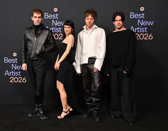 Spotify™s 2026 Best New Artist Party The Marias arriving to Spotify™s 2026 Best New Artist Party held at The Lot on January 29, 2026 in Los Angeles, Ca. Los Angeles The Lot California USA Copyright: xTammiexArroyox xAFF-USA.comx