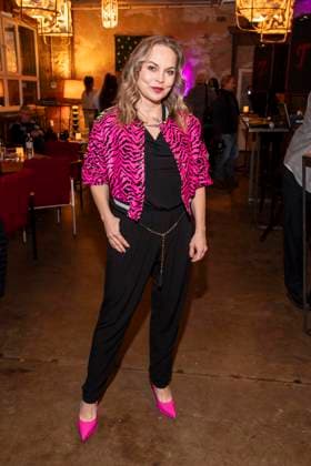 Regina Halmich ex boxer as guest at the launch of the podcast Wondermom by Natascha Ochsenknecht at Fabrik 23 in Berlin on 29 01 2026 Berlin Germany