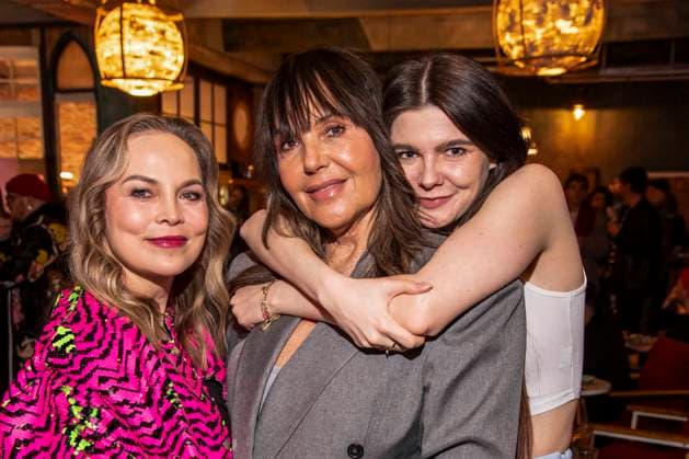 Regina Halmich, Natascha Ochsenknecht and Klaudia Giez as guests at the launch of Natascha Ochsenknechts Wondermom podcast at Fabrik 23 in Berlin on 29 01 2026 Berlin Germany