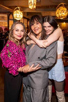 Regina Halmich, Natascha Ochsenknecht and Klaudia Giez as guests at the launch of Natascha Ochsenknechts Wondermom podcast at Fabrik 23 in Berlin on 29 01 2026 Berlin Germany