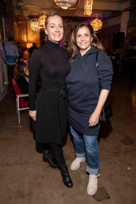Sille Winter with Rebecca Immanuel Actress as guest at the launch of Natascha Ochsenknechts Wondermom podcast at Fabrik 23 in Berlin on 29 01 2026 Berlin Germany