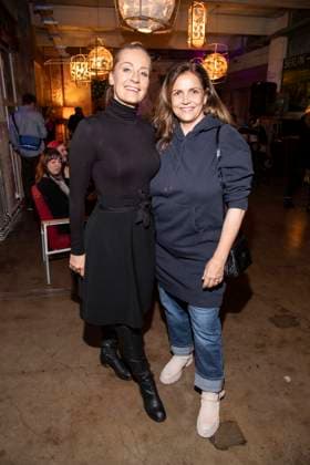 Sille Winter with Rebecca Immanuel Actress as guest at the launch of Natascha Ochsenknechts Wondermom podcast at Fabrik 23 in Berlin on 29 01 2026 Berlin Germany