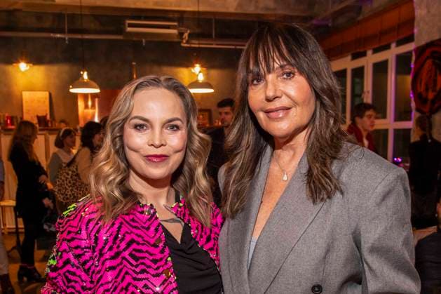 Regina Halmich and Natascha Ochsenknecht as guests at the launch of Natascha Ochsenknechts Wondermom podcast at Fabrik 23 in Berlin on 29 01 2026 Berlin Germany