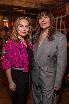 Regina Halmich and Natascha Ochsenknecht as guests at the launch of Natascha Ochsenknechts Wondermom podcast at Fabrik 23 in Berlin on 29 01 2026 Berlin Germany