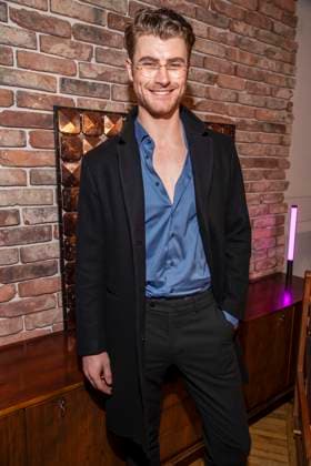 Linus Weber as a guest at the launch of Natascha Ochsenknechts Wondermom podcast at Fabrik 23 in Berlin on 29 01 2026 Berlin Germany