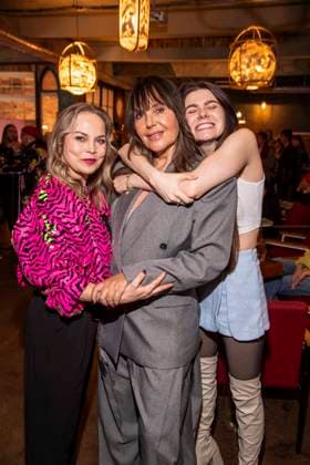 Regina Halmich, Natascha Ochsenknecht and Klaudia Giez as guests at the launch of Natascha Ochsenknechts Wondermom podcast at Fabrik 23 in Berlin on 29 01 2026 Berlin Germany