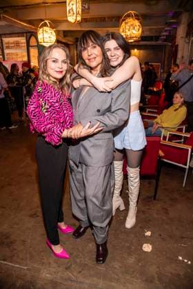 Regina Halmich, Natascha Ochsenknecht and Klaudia Giez as guests at the launch of Natascha Ochsenknechts Wondermom podcast at Fabrik 23 in Berlin on 29 01 2026 Berlin Germany