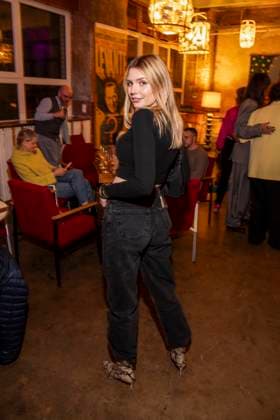 Eva Bloss as a guest at the launch of Natascha Ochsenknechts Wondermom podcast at Fabrik 23 in Berlin on 29 01 2026 Berlin Germany