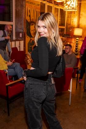 Eva Bloss as a guest at the launch of Natascha Ochsenknechts Wondermom podcast at Fabrik 23 in Berlin on 29 01 2026 Berlin Germany