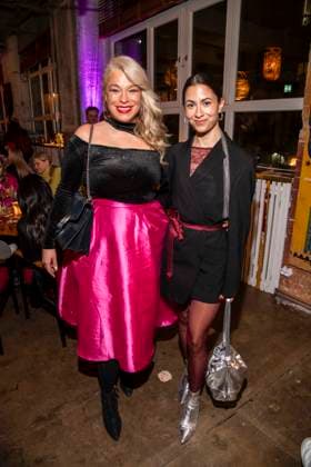 Caterina Pogorzelski and Zora Alber as guests at the launch of Natascha Ochsenknechts Wondermom podcast at Fabrik 23 in Berlin on 29 01 2026 Berlin Germany
