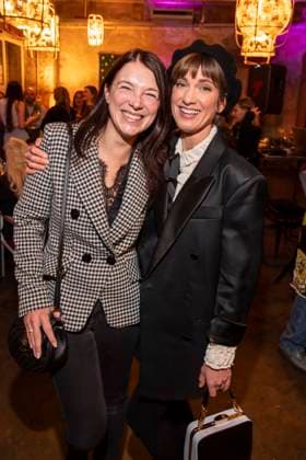 Iris Mareike Steen and Isabell Horn actress as guests at the launch of Natascha Ochsenknechts Wondermom podcast at Fabrik 23 in Berlin on 29 01 2026 Berlin Germany