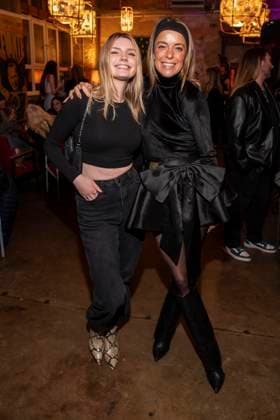 Eva Bloss and Marina Hoermanseder as guests at the launch of Natascha Ochsenknechts Wondermom podcast at Fabrik 23 in Berlin on 29 01 2026 Berlin Germany